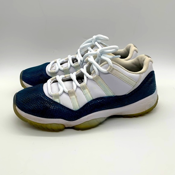 jordan 11 snakeskin navy